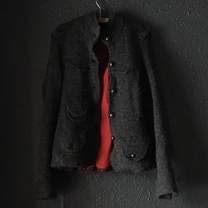 🌙Free People Lambswool Jacket